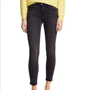 FRAME Le Skinny De Jeanne Crop Jeans Released Hem